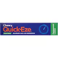 quick-eze chewable antacid tablets peppermint