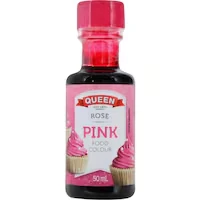 queen food colour rose pink
