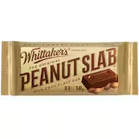 whittakers chocolate bar peanut slab