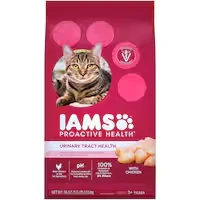 iams sensitive dry cat food chicken - urinary tract care