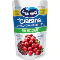 ocean spray craisins cranberries reduced sugar