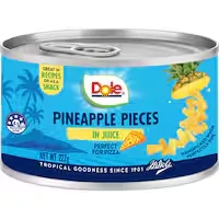 dole pineapple pieces in juice