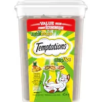 temptations mix ups cat treats chicken, catnip & cheddar