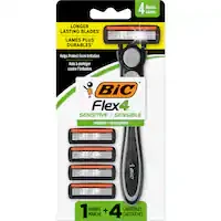 bic hybrid flex 4 disposable shavers mens