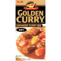 s & b sauce mix hot golden curry