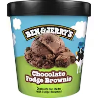 ben & jerry's ice cream chocolate fudge brownie