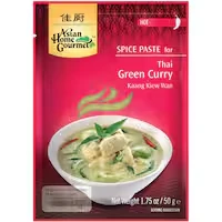 asian home gourmet spice paste thai green curry