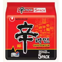 NONGSHIM SHIM RAMYUN NOODLE SOUP 5PACK 600GM