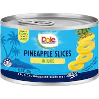 dole tropical pineapple slices in juice