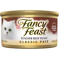 fancy feast classic pate wet cat food tender beef