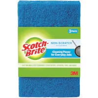 scotch brite scouring pads non scratch
