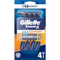 gillette sensor 3 disposable razor comfort