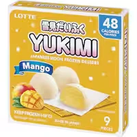 yukimi mochi ice dessert mango