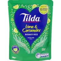 tilda microwave rice lime & coriander