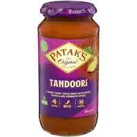 pataks curry sauce tandoori mild