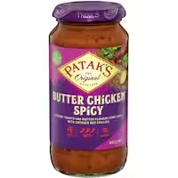 pataks recipe base butter chicken hot