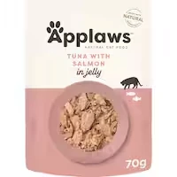 applaws wet cat food tuna with salmon in jelly