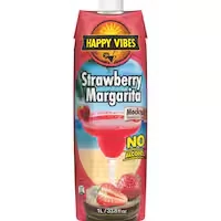 happy vibes mocktail strawberry non alcoholic