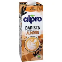 alpro almond milk barista