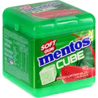 mentos cube gum watermelon