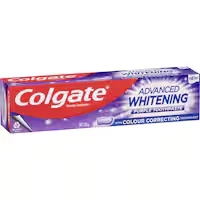 colgate advanced whitening toothpaste purple