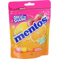 mentos sweets fruit