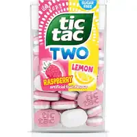 tic tac sweet mints two raspberry & lemon
