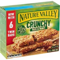nature valley crunchy muesli bars oats with honey