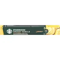 starbucks by nespresso coffee pods creamy vanilla