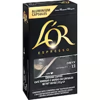 l'or coffee capsules onyx intensity 12