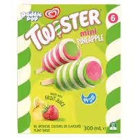 streets paddle pop ice cream on stick twister mini