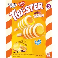paddle pop ice blocks twister mini tropical