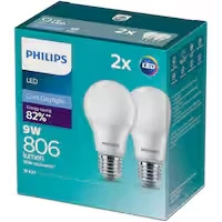 philips screw light bulb led 9w 806 lumen cool daylight
