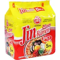 ottogi jin ramen instant noodles spicy multi pack