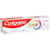 colgate total antibacterial toothpaste original