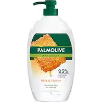 palmolive naturals body wash moisturising milk & honey