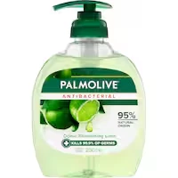 palmolive antibacterial liquid hand wash odour neutralising lime