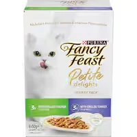 fancy feast petite delights wet cat food chicken & turkey
