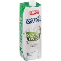 ufc refresh water coconut twist