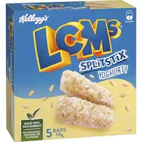 kellogg's lcms cereal bars split stix yoghurty