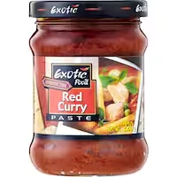 exotic food curry paste red
