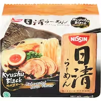nissin ramen noodles kyushu black multi pack