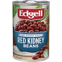 edgell beans red kidney no added salt