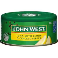 john west tempters tuna lemon & cracked pepper