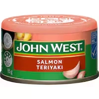 john west salmon teriyaki