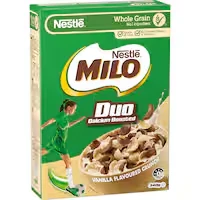 nestlé milo cereal duo