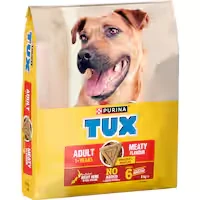 tux dry dog food original biscuit meaty flavor