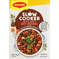 maggi slow cooker recipe base beef casserole