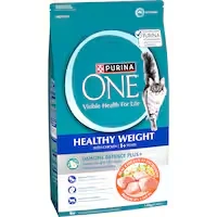 purina one dry cat food chicken - healthy weight