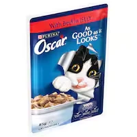 oscar wet cat food beef jelly